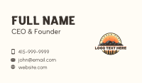 Outdoors Business Card example 2