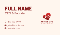 Red Heart House Business Card