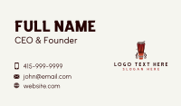 Ethnic Business Card example 3