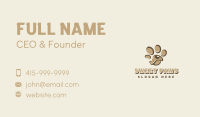 Pet Dog Paw Business Card Image Preview