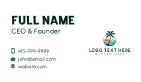 Seaside Beach Resort Business Card