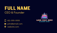 Retro Game Controller Business Card