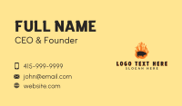 Barbecue Business Card example 4