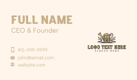 Floral Garden Planting Business Card