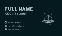 Needle Knitter Yarn Business Card