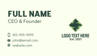 Lawn Mower Grass Business Card