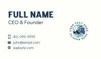 Lawn Mower Grass Business Card