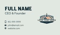 Paintbrush Hammer Contractor Business Card