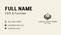 Asian Dumpling Mascot  Business Card