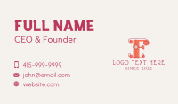 Offset Business Card example 2