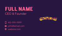 Skate Business Card example 2