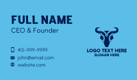 Bull Horn Business Card example 3