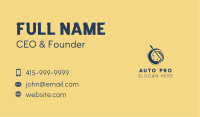Golf Club Swing Business Card Image Preview