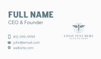 Medical Caduceus Hospital Business Card