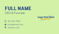 Creative Paint Studio Wordmark Business Card