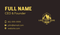 Cabin Forest Lodge Business Card