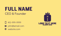 Watch Tower Business Card example 1