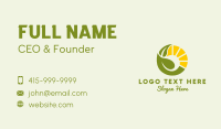 Agriculture Business Card example 2