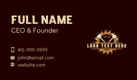 Tradesman Carpentry Hammer Business Card