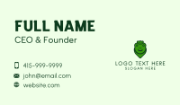 Crown Frog Pin Business Card Design