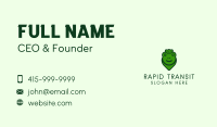 Crown Frog Pin Business Card