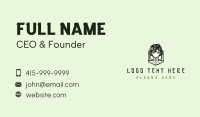 Anime Avatar Lady Business Card