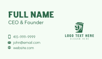 Eco Trash Can Business Card