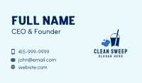 Cleaning Bucket Housekeeping Business Card Image Preview