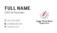 Gas Station Business Card example 1