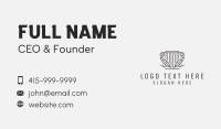 Law Firm Pillar Judicial  Business Card