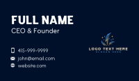 Electric Lightning Bolt Business Card