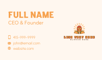 Mexican Mask Taco Business Card