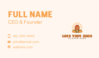 Mexican Mask Taco Business Card Design