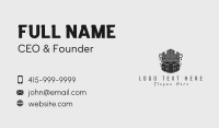 Medieval Castle Emblem  Business Card