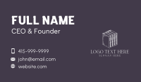 Literary Book Education Business Card