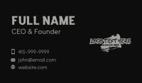 Tattoo Shop Business Card example 4