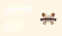 Shovel Landscaping Tool Business Card