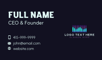 Equalizer Business Card example 2