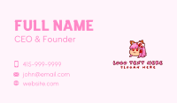 Girl Anime Manga Business Card