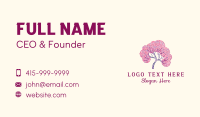 Elegant Natural Tree Business Card