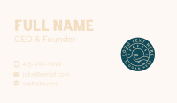 Ocean Tide Waves Business Card