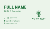 Leaf Cross Fellowship Business Card