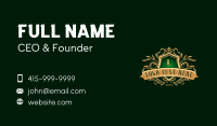 Royal Crest Decorative Business Card