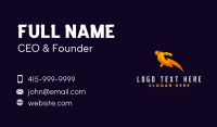 Power Lightning Human Business Card