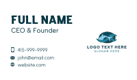 Blue Ocean Fish Business Card