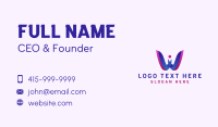 Human Resources Crowdsourcing  Business Card