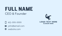 Orca Whale Waterpark Business Card