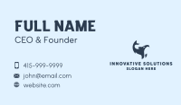 Orca Whale Waterpark Business Card