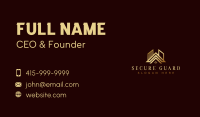 Luxury Real Estate Architecture Business Card