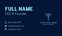 Winged Sword Warrior Business Card